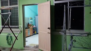 Ruang belakang homestay...siap ada buaian untuk bersantai - Penginapan selesa di Kuala Lumpur, Malaysia, Perlis